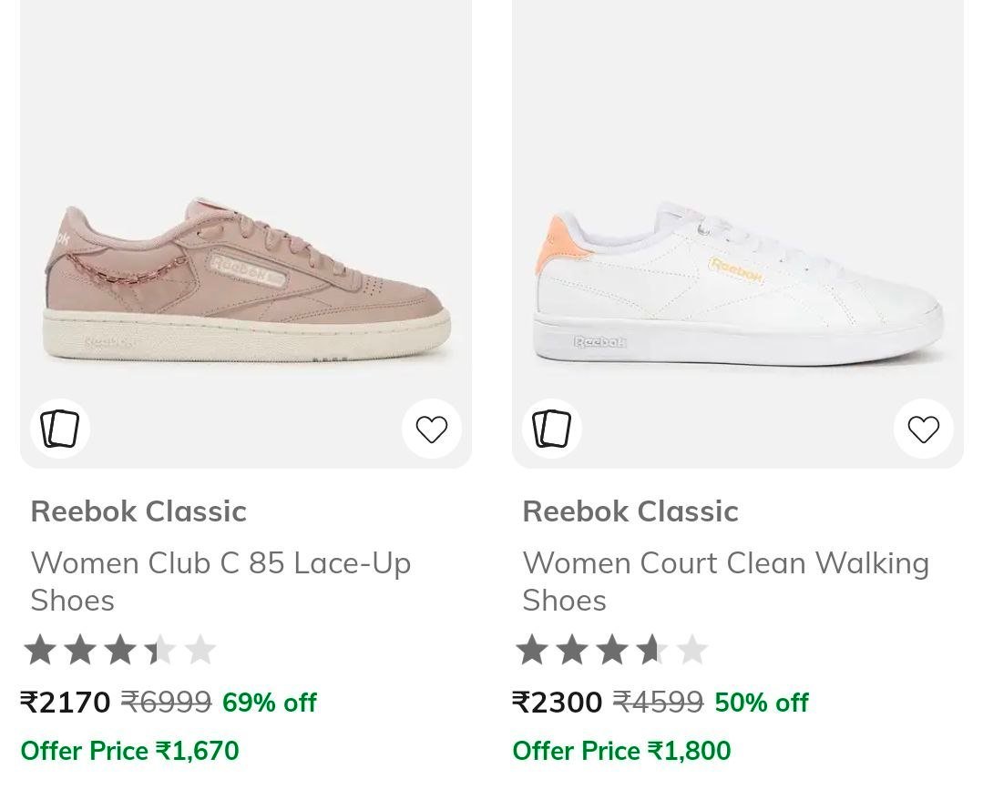 Ajio Mega Shoe Loot 86 Premium Brand Shoes At