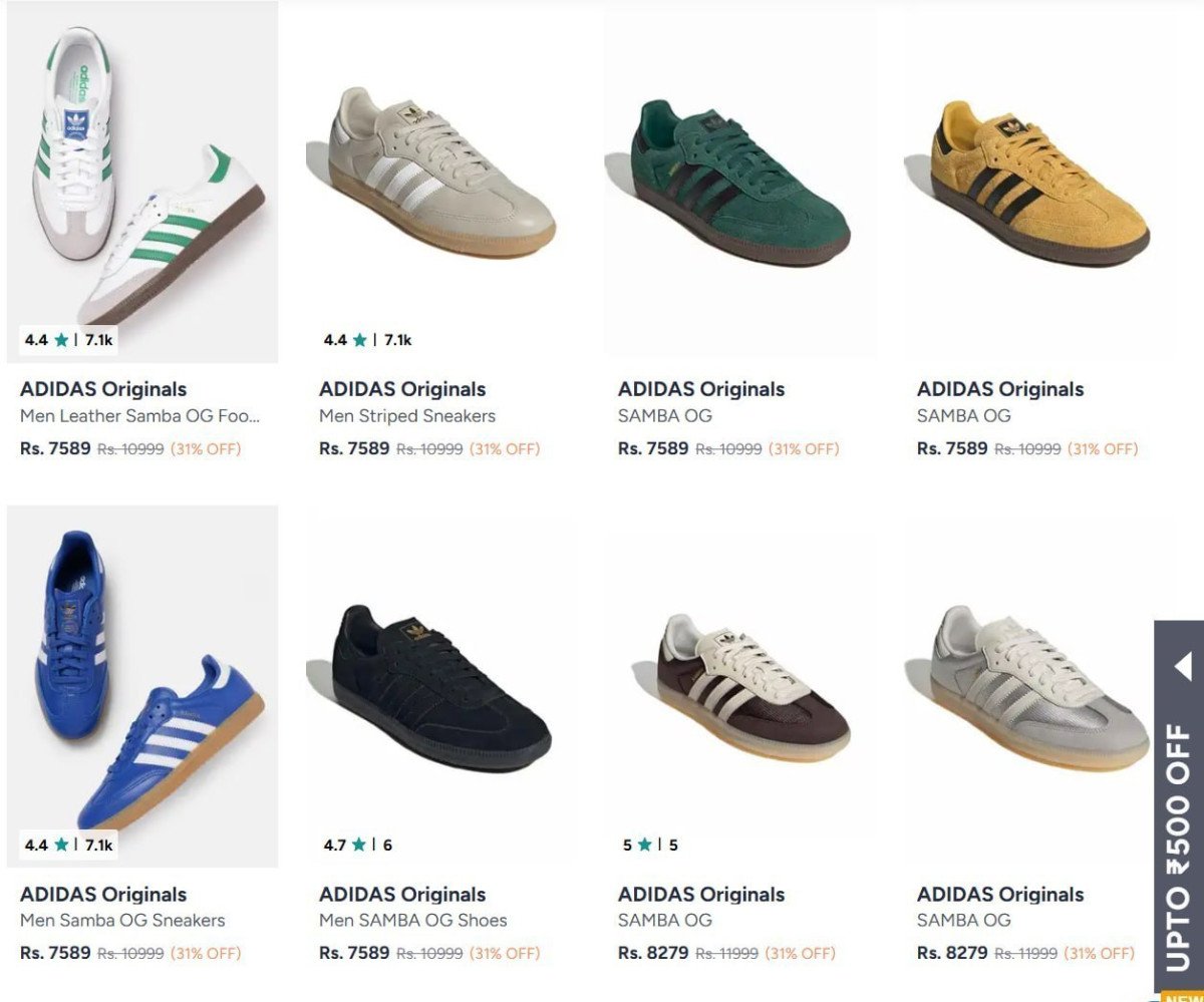 Looooot Bank Adidas Samba Men S Shoes 31 Starting 
