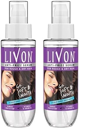 Livon Serum For Rough Dry Hair 100 Ml (pack Of 2) 