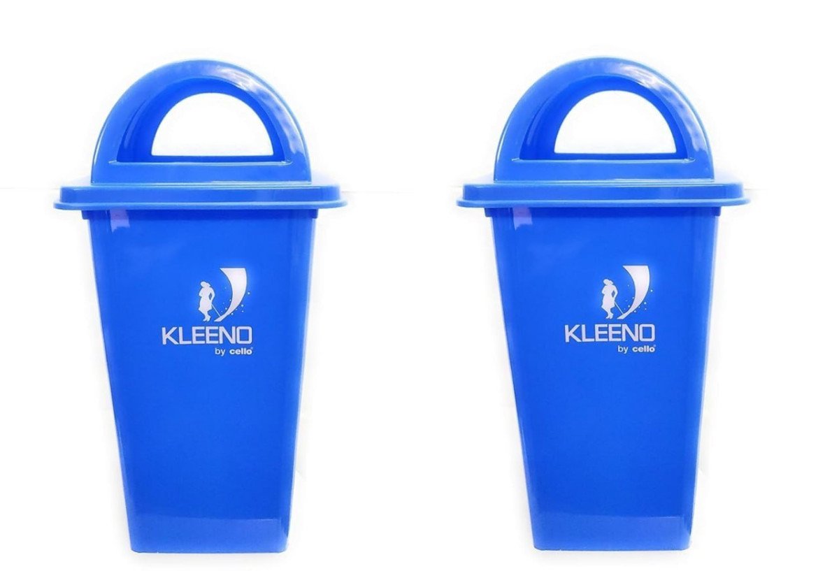 Cello Kleeno Plastic Garbage Manual-lift Dustbin W