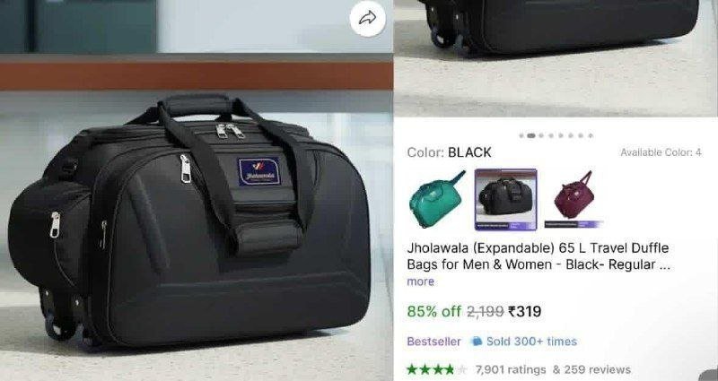 This High Quality Travler Duffle Bag Now At The 85