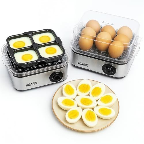 Agaro Grand Egg Boiler And Poacher 2-in1 Boil
