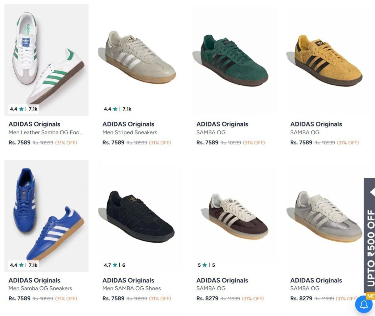 Loooot Up To 50 Adidas Samba Sneakers For Men
