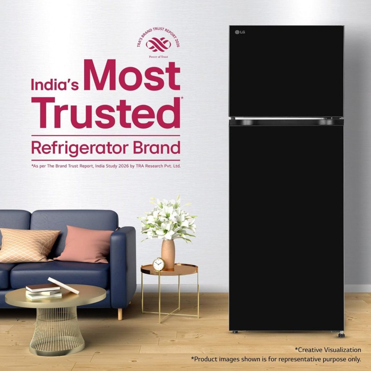 Loot Lg 276l Smart Inverter Double Door Convertibl