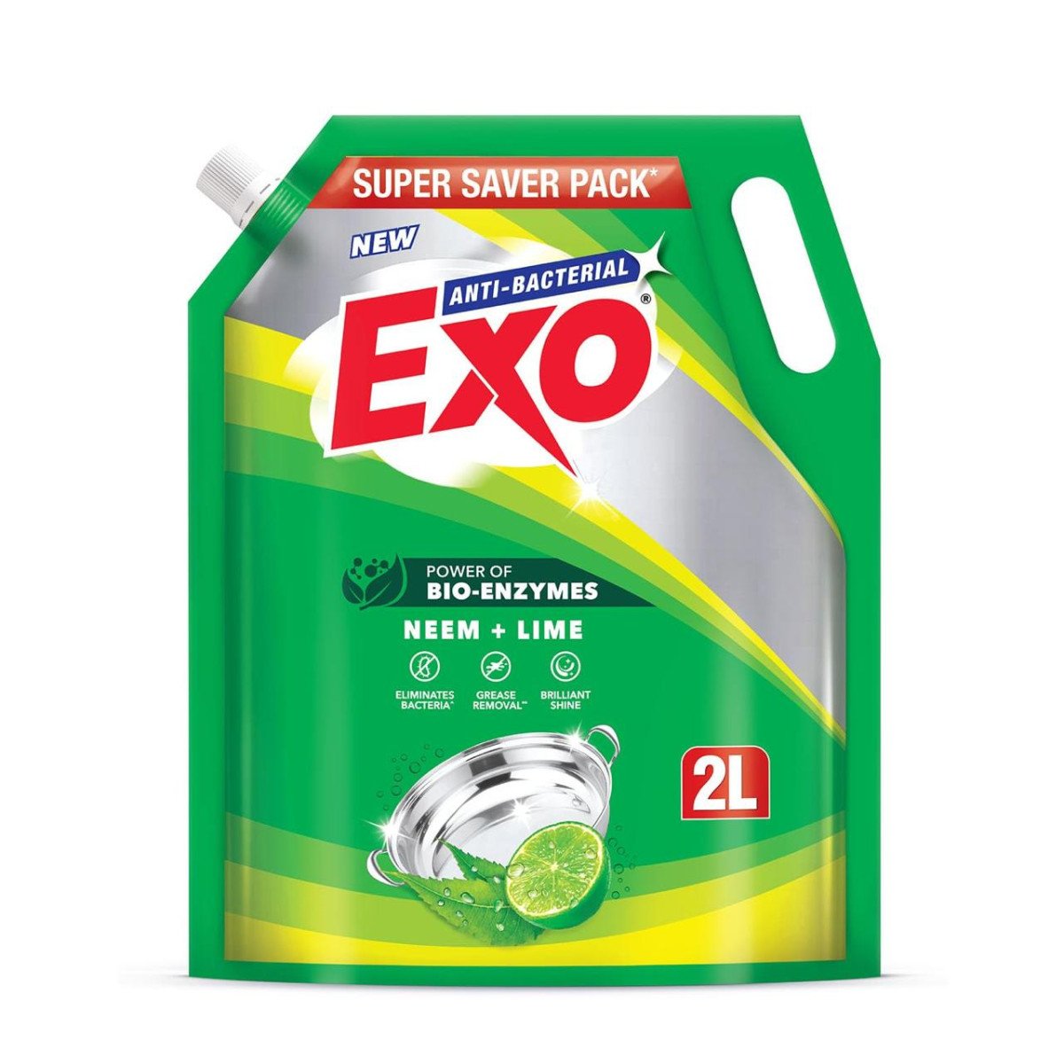Exo Dishwash Liquid Refill Pack - 2l 218