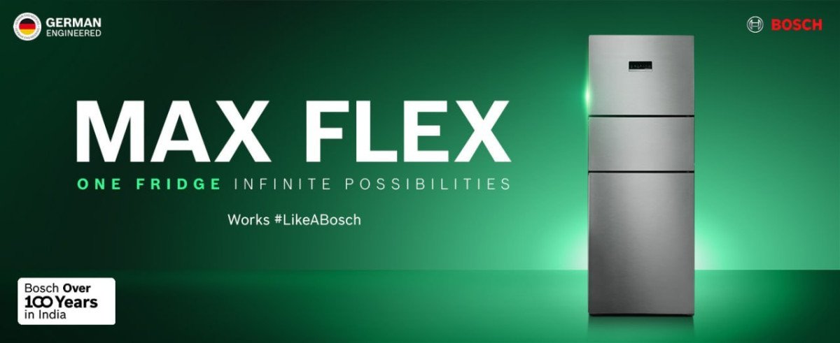 Loot Bosch 302l Inverter Triple Door Refriger