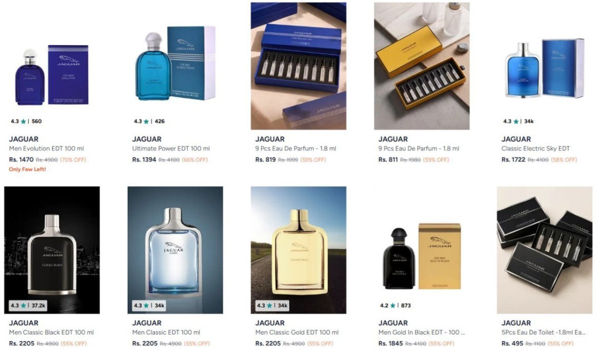 Myntra 70 Jaguar Fragrance
