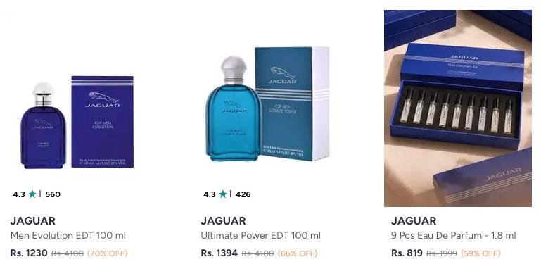 70 Jaguar Fragrance