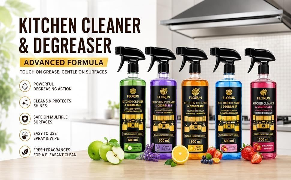Kitchen Cleaner Degreaser Spray 500ml 141 25