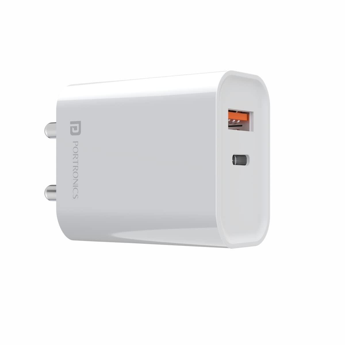 Portronics Adapto 45 22 5w Max Output Usb Type-c D