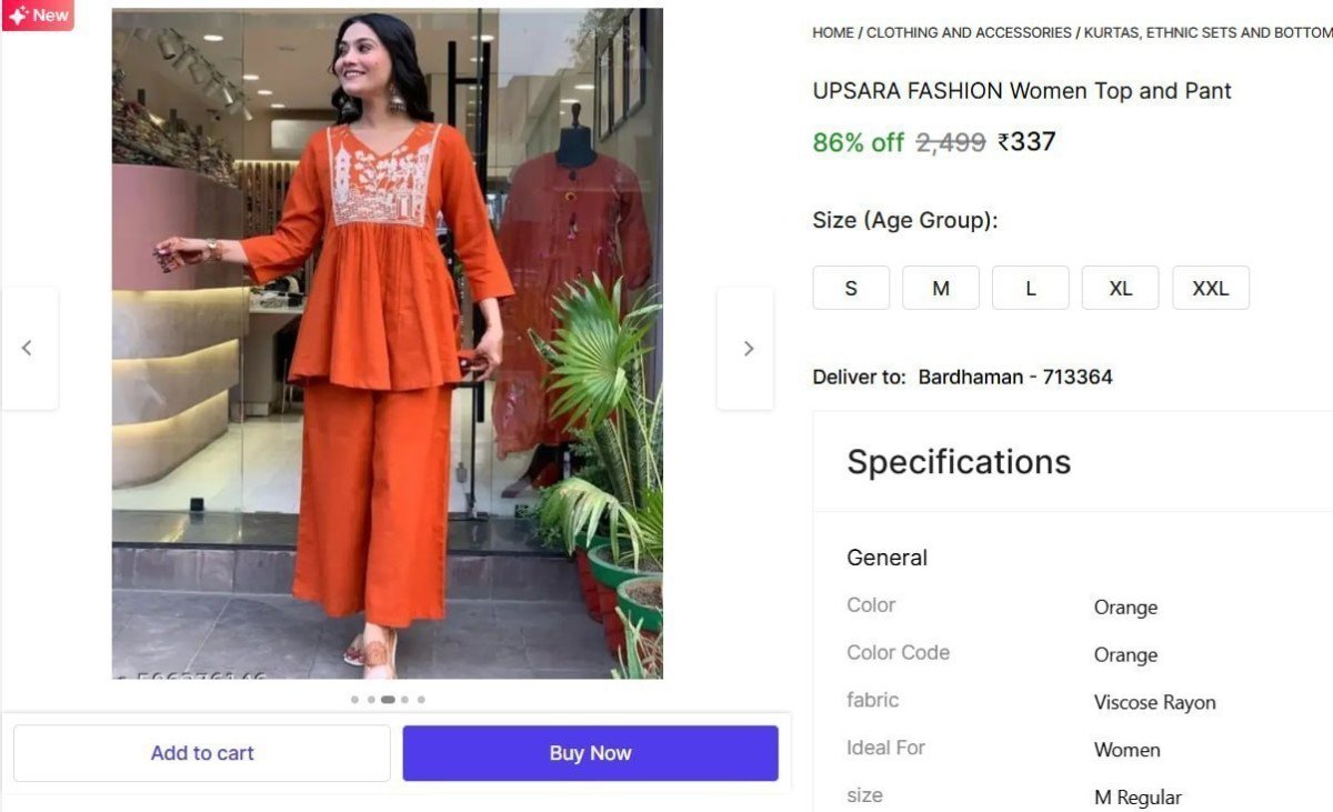 Women S Top And Pant 257 30 Sc
