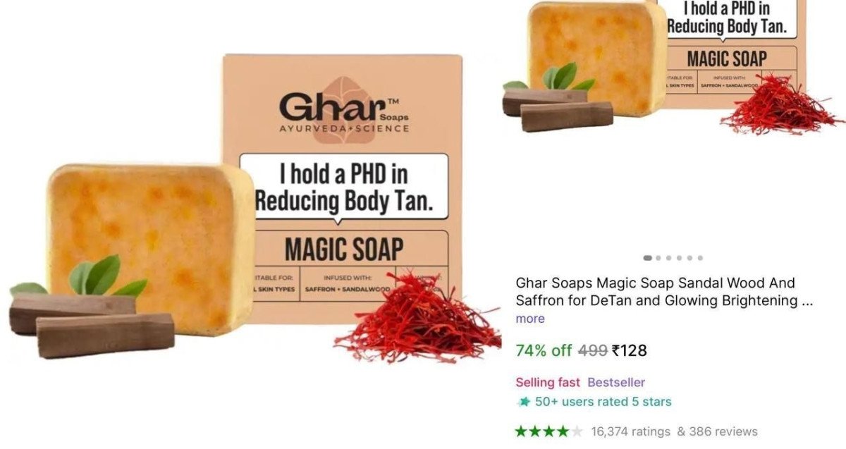 Most Viral Ghar Soap Now At The 128 - Link