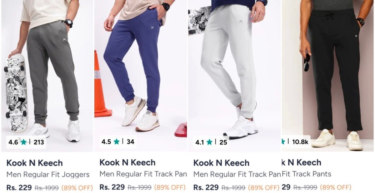 Kook N Keech Trackpant From 227men Women
