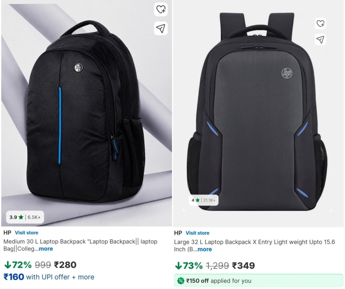 Hp Laptop Backpack With Padding280 349