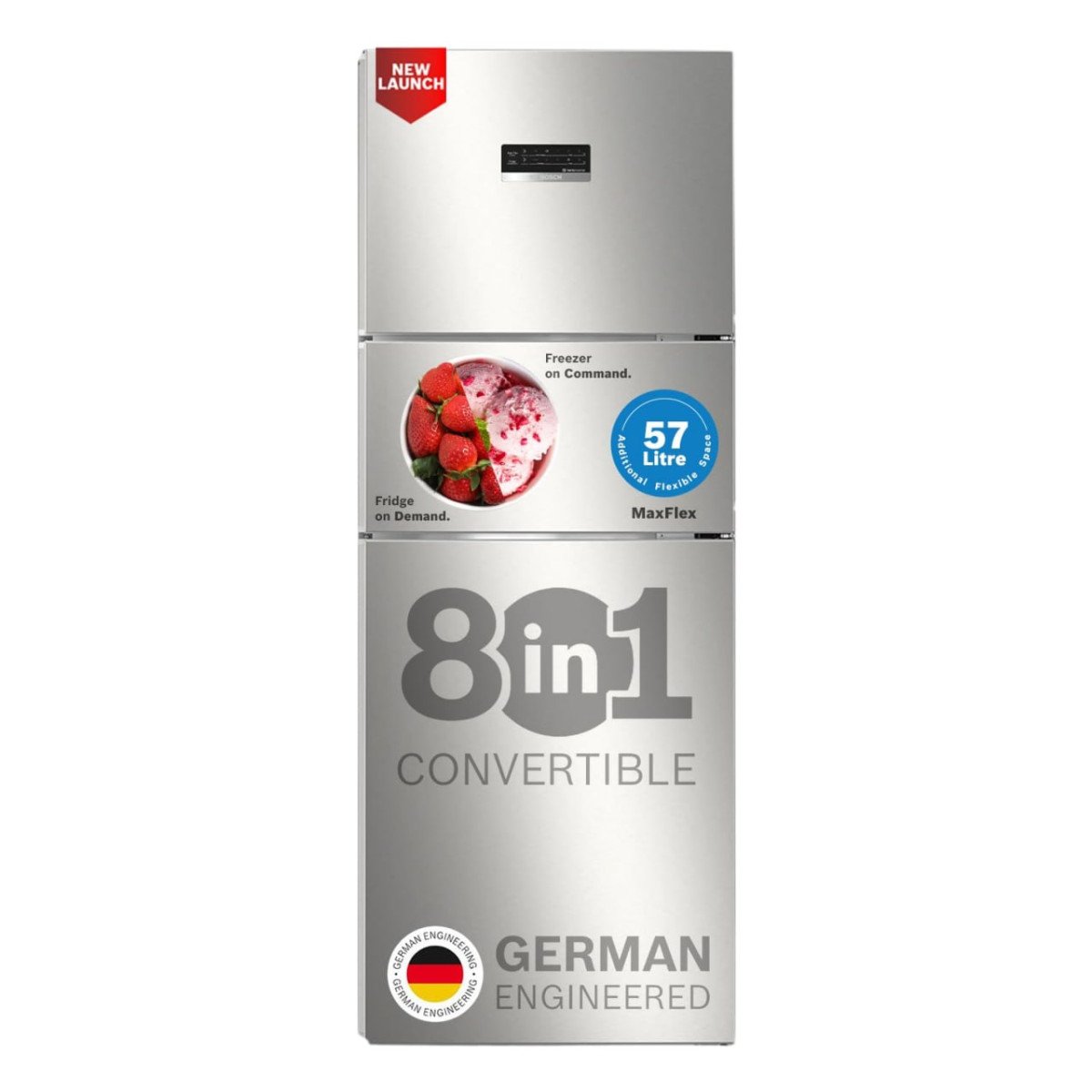Bosch 302l 3 Star Maxflex Convert Frost Triple Doo