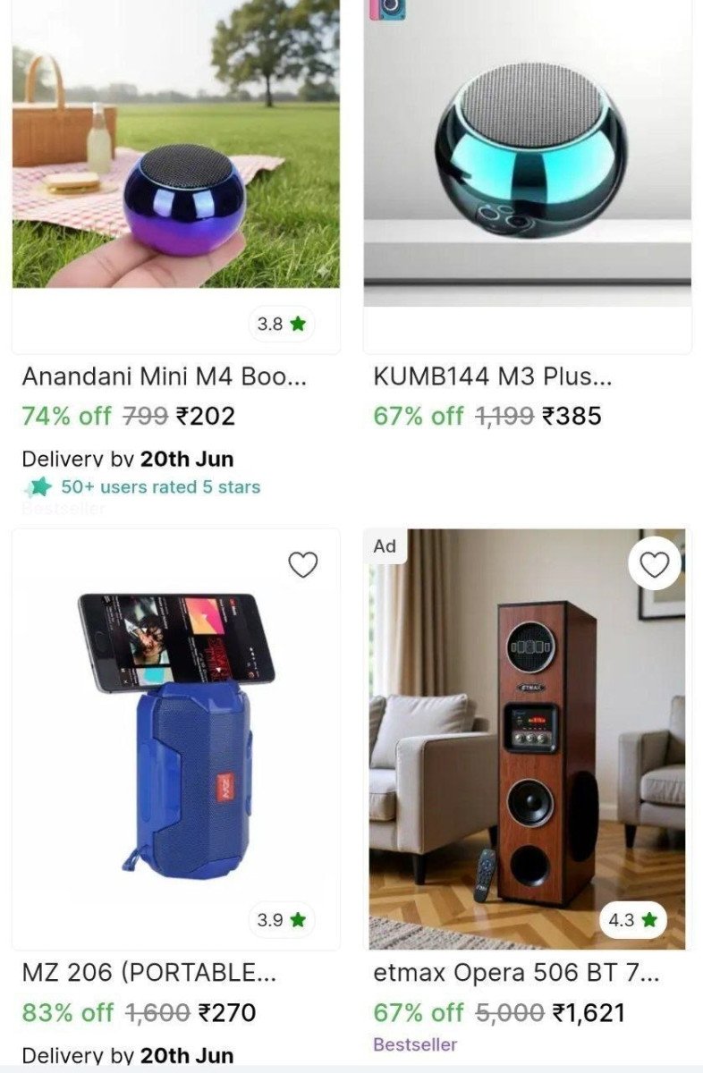 74 On Bluetooth Speakers