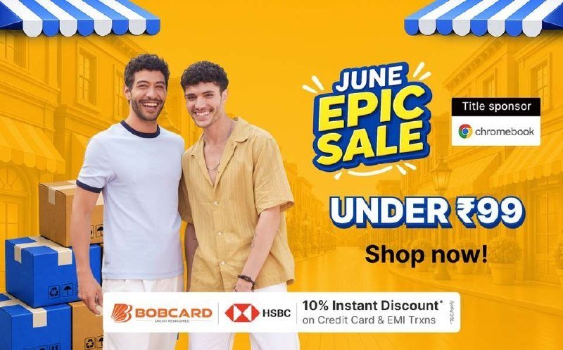 Flipkart Epic June Sale Start 99master Link Tshirt