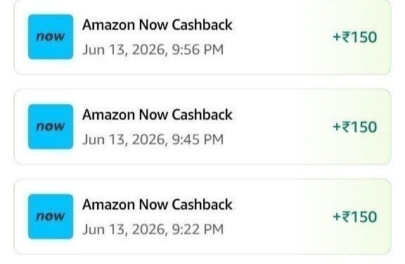 Amazon Now Back 150 On Min 300 Order5 Times P