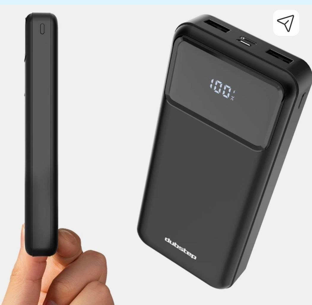 Flipkart Dubstep 20000mah Compact Power Bank 899 (