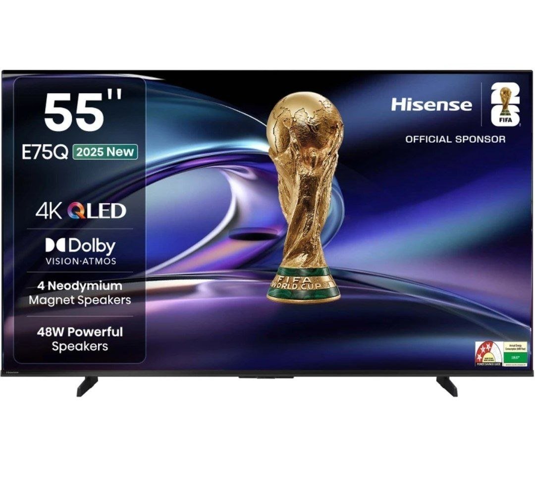 Hisense 55e75q 139 Cm (55 Inch) Qled Ultra Hd (4k)