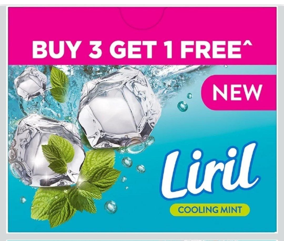 Liril Cool Bathing Bar Feel The Burst Of Icy Cool 