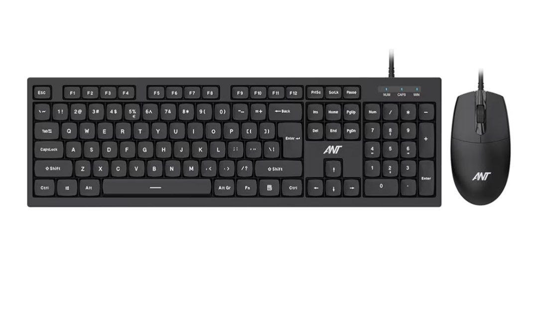 Ant Master10 Full Size Wired Keyboard And Mouse Co
