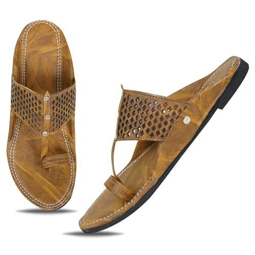 Indiestride Ethnic Rajasthani Slippers For Men Col