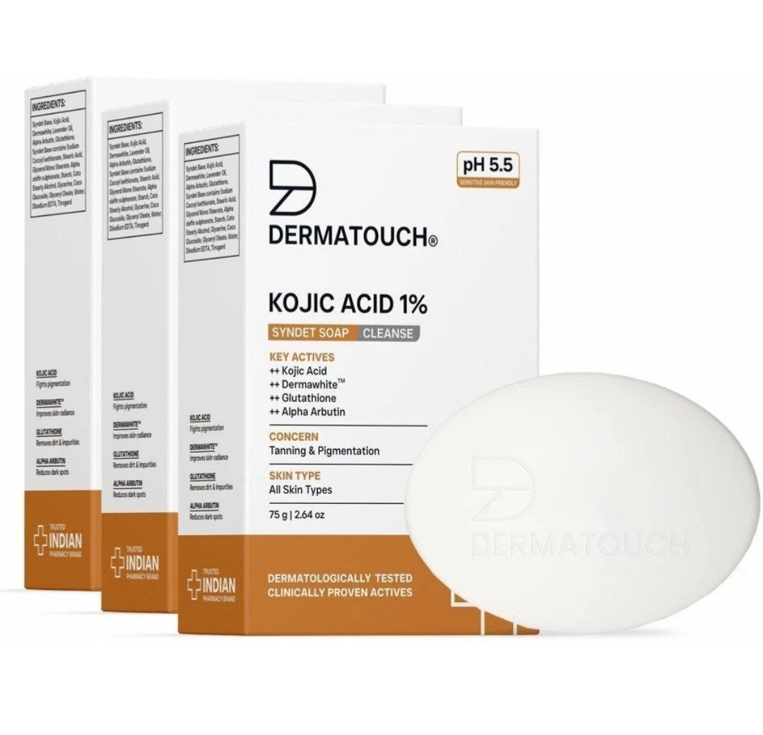 Dermatouch Kojic Acid 1 Soap With Glutathione For 