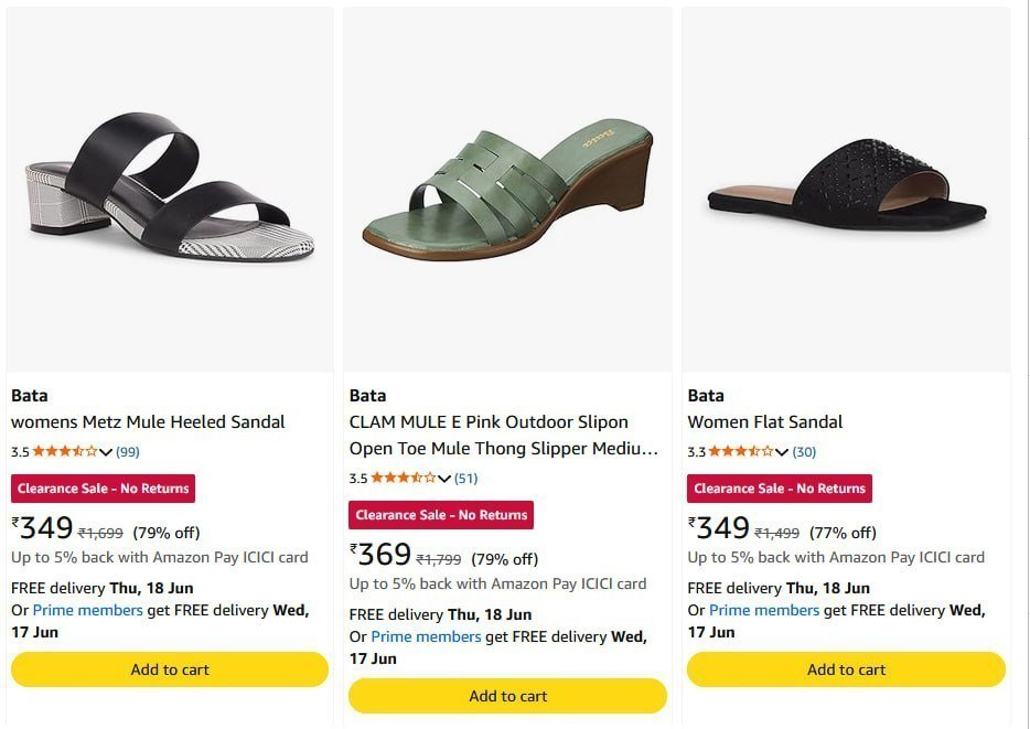 Loooootbata Shoes 84 Starting From Rs 349 Ama