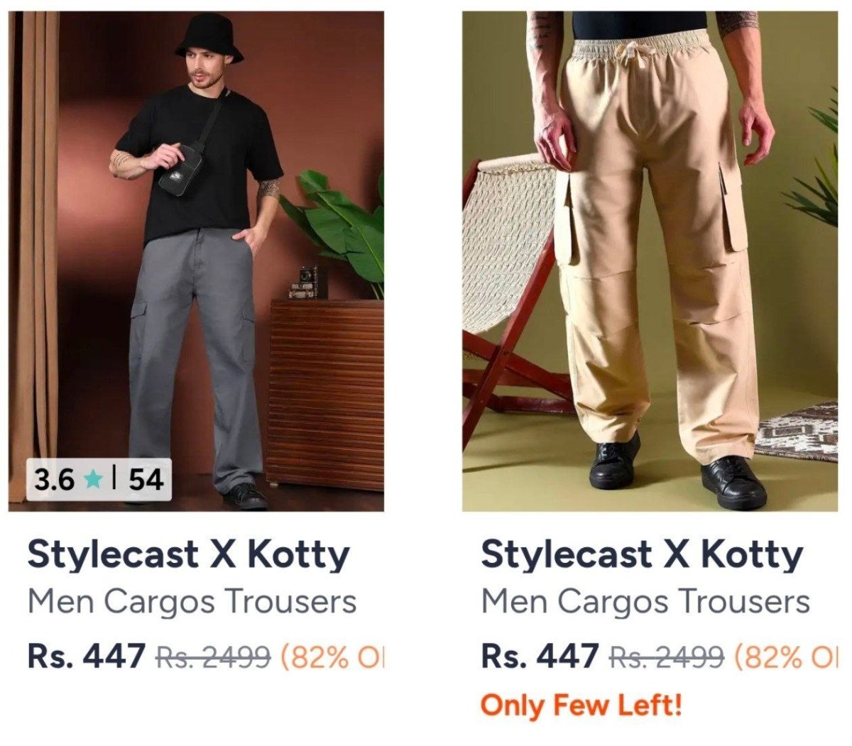Grab 477cargo Trousers