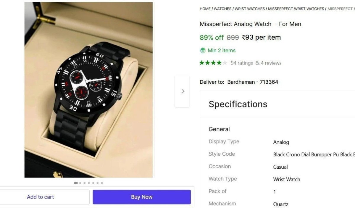Analog Watch - For Men 93