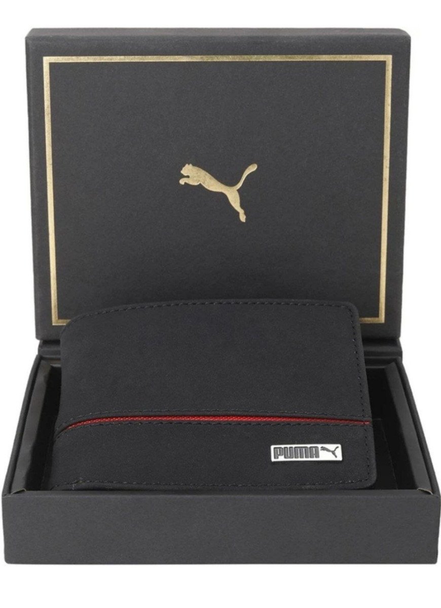 Puma Men Women Casual Black Artificial Leather Wal