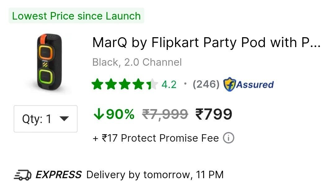Lowest Since Launch