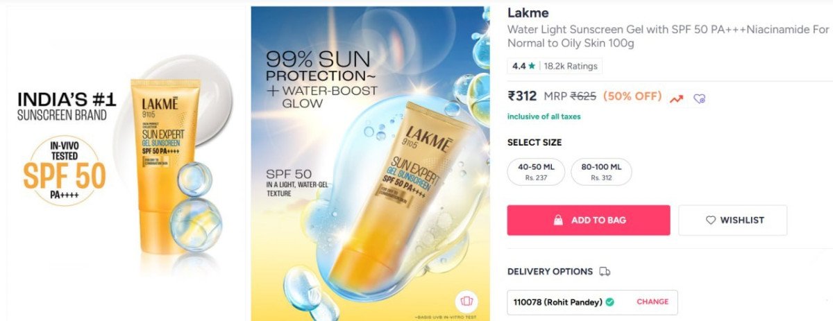 Myntra Loot Flat 50 On Beauty Products Flat 50 On 