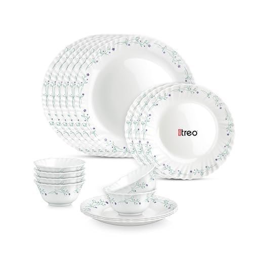 Treo By Milton Opalware Aurelia Murel Dinner Set O