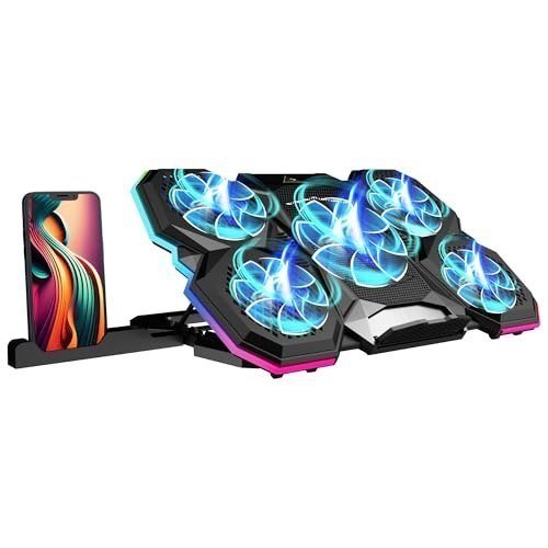 Zebronics Nc8000 Laptop Cooling Pad 17 Inch Silent