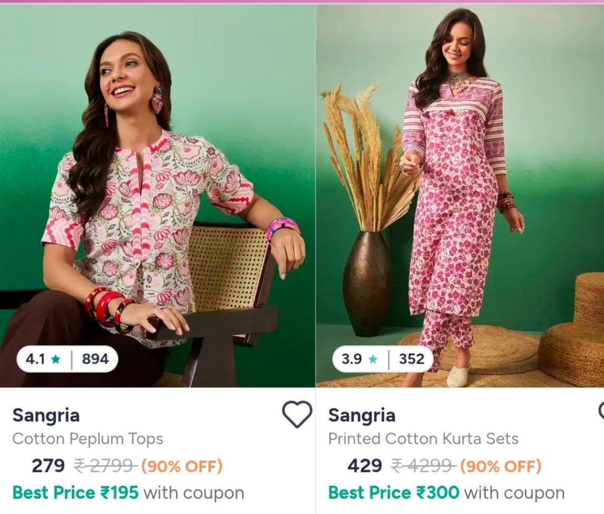 90 On Women S Sangria Clothing