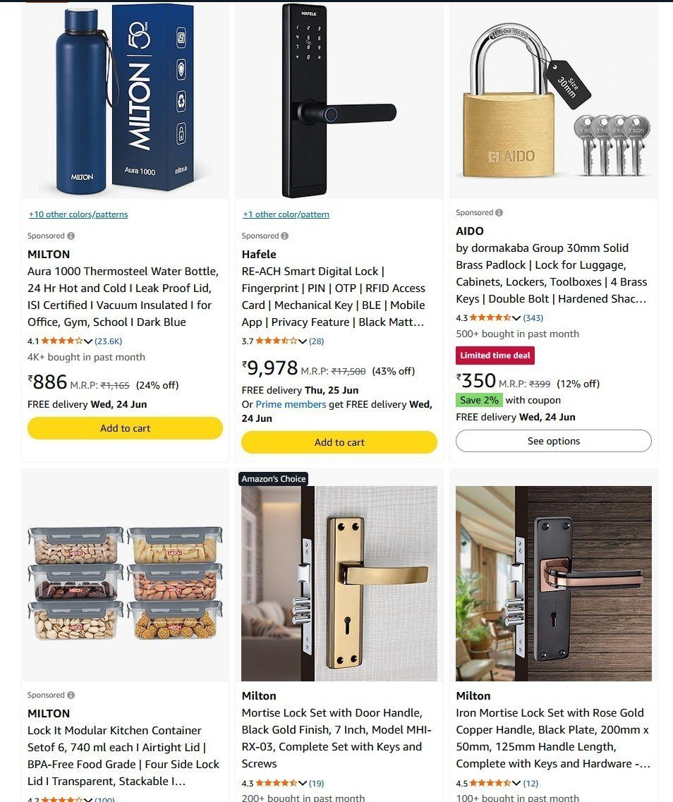 Loooootmilton 83 Starting From Rs 245 Amazon