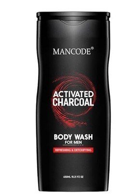 Mancode Activated Charcoal Body Wash For Men 450ml