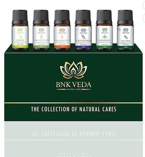 Bnk Veda Natural Cares Essential Oils Set (6x
