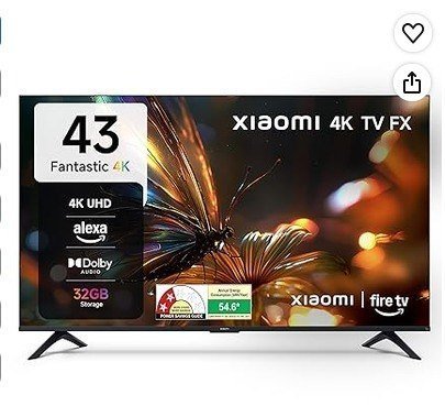 Xiaomi 108 Cm (43 Inch) Fx Ultra Hd 4k Smart Led F