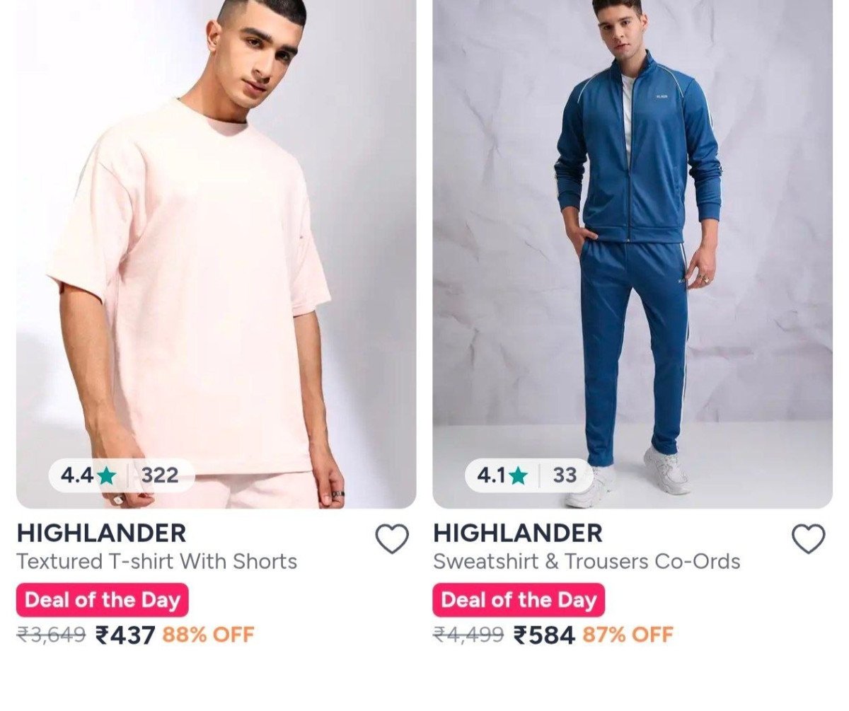 Myntra 88 On Highlander Co-ords Set