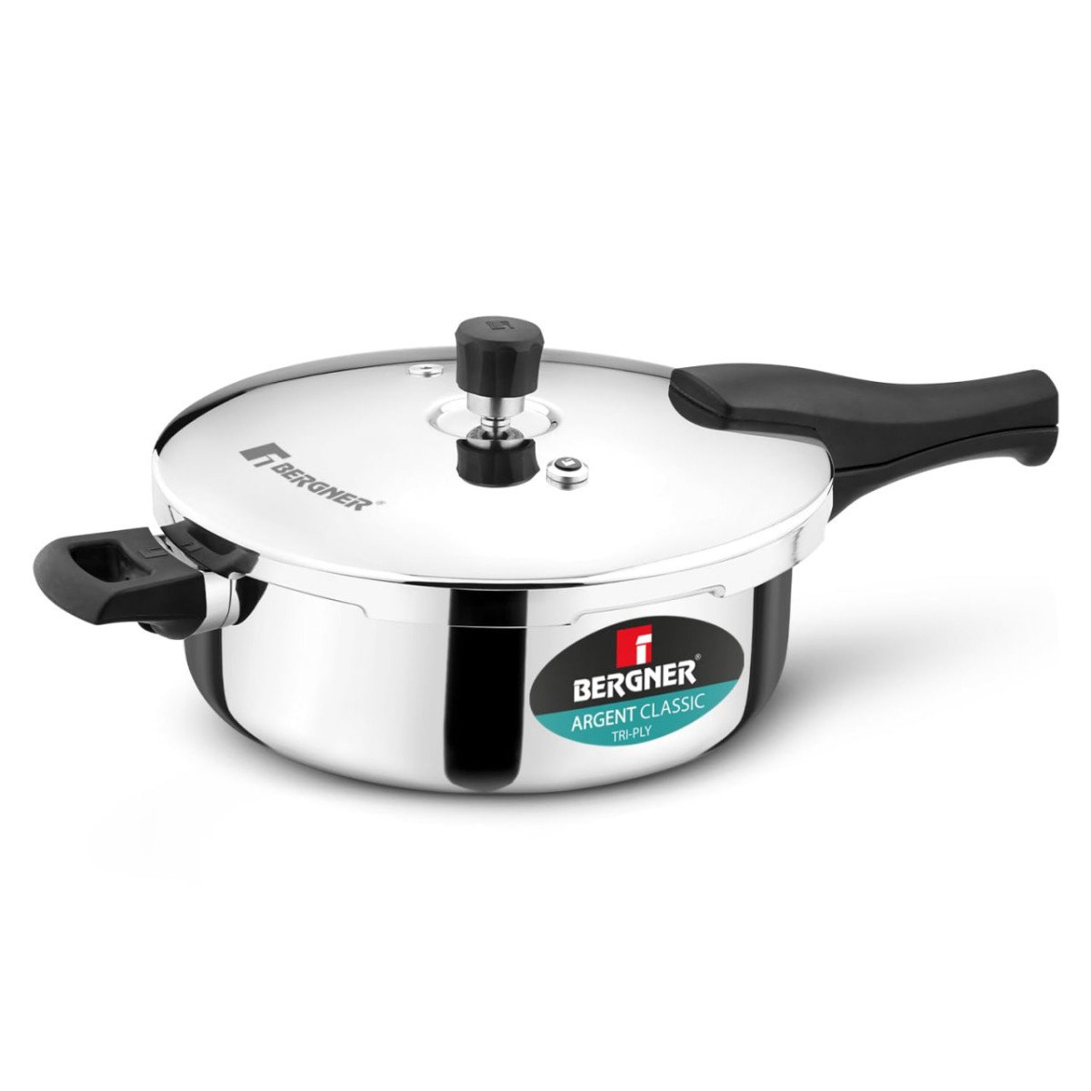 Bergner Argent Classic Triply Stainless Steel 5 Li