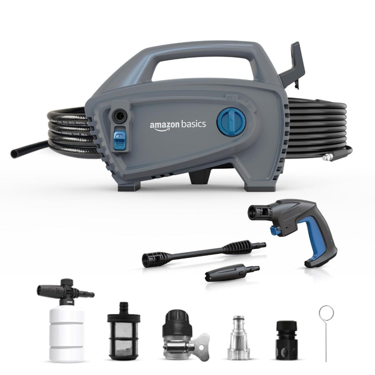 Amazon Basics Pressure Washer 1800w 105 Bar 6 5 L 