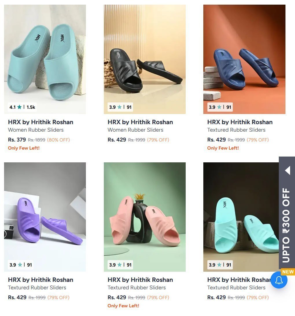 Looooothrx By Hrithik Roshan Women S Footwear