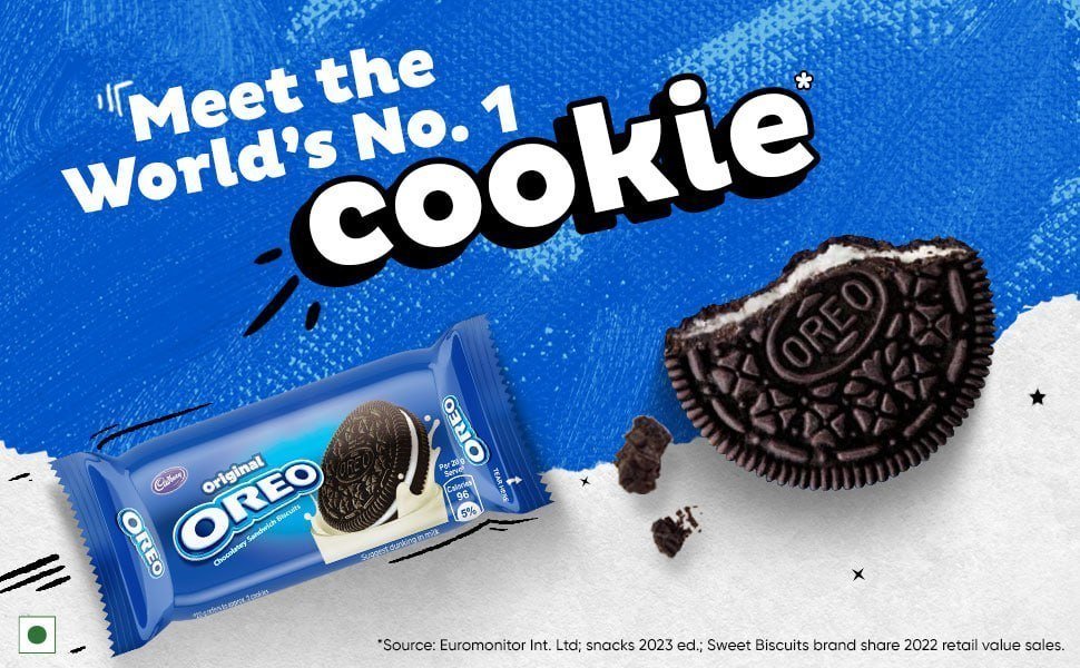 Cadbury Oreo Creme Biscuit 159