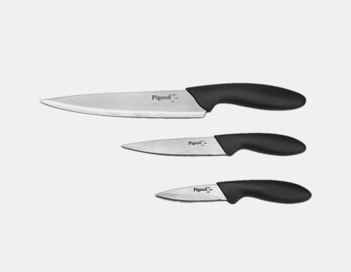 Pigeon 3 Pc Steel Knife Set 169