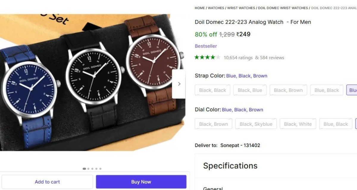Pack Of 3 Men Watch 249pack Of 3 Women Watch 238