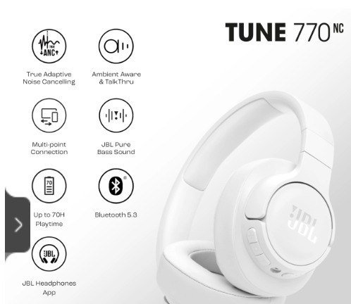 Ondc 23 On Jbl Tune 770nc Wireless Over Ear A