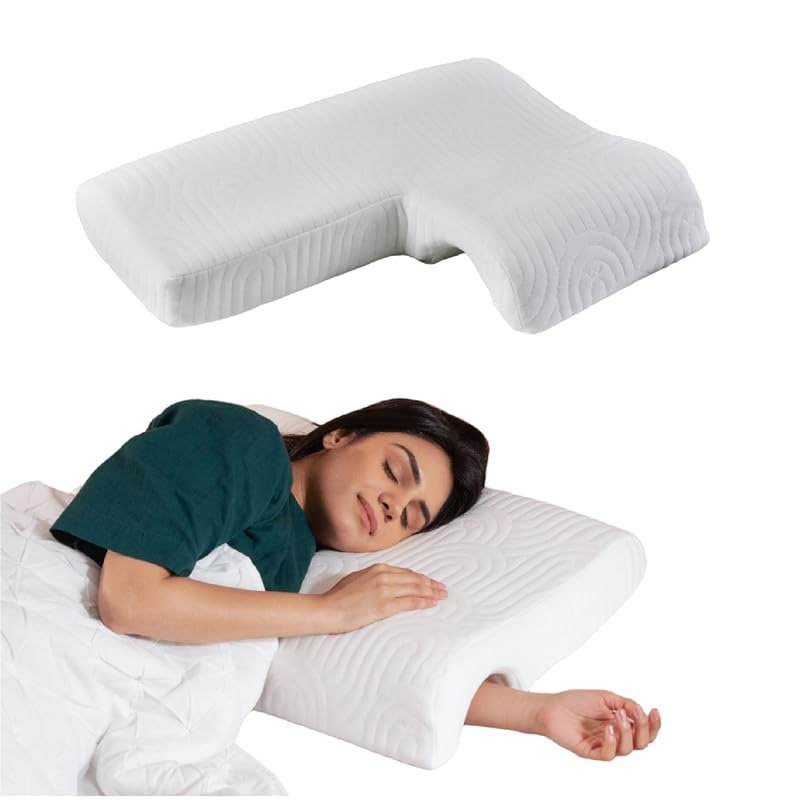 The White Willow Memory Foam Couple Hug Arm Hand P